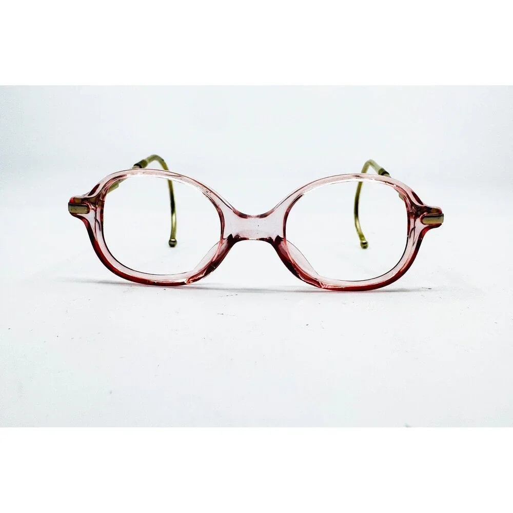 Pony Eyeglass Frames Kids Pink Cable Temple 36-15-120mm Eye Q